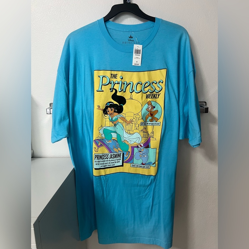 Disney Princess Jasmine Aladdin T-shirt 3X